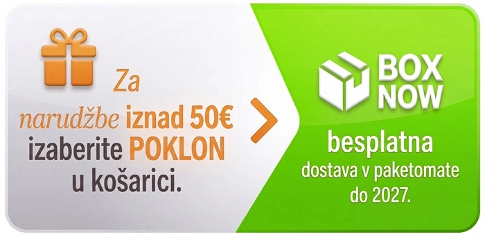 Ormarić za samouslužnu dostavu Green BoxNow na popločanom pločniku na otvorenom