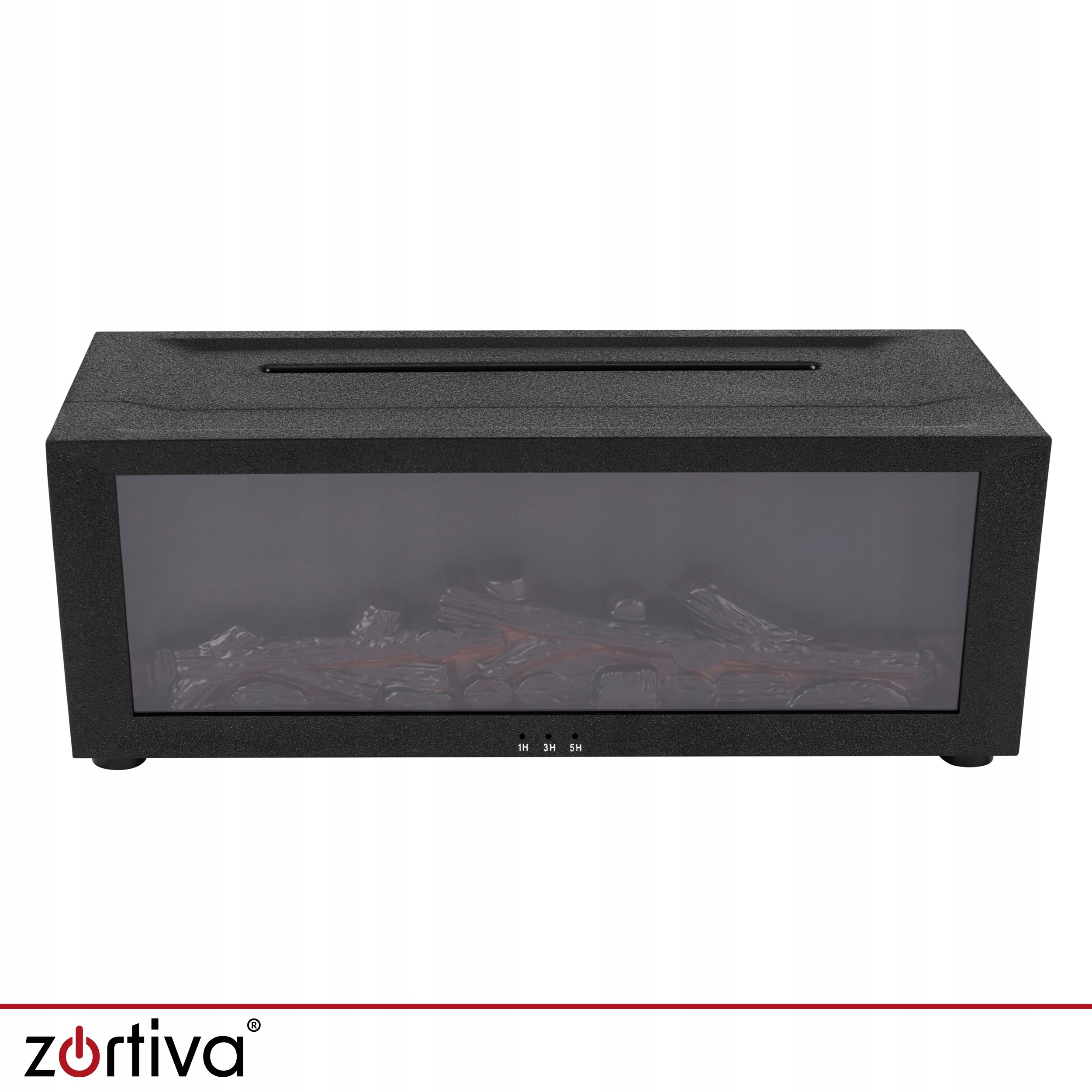 Difuzor dekorativni RGB LED kamin 150ml vlažilec zraka USB daljinec 9 RGB LED difuzor in vlažilec zraka v obliki kamina
