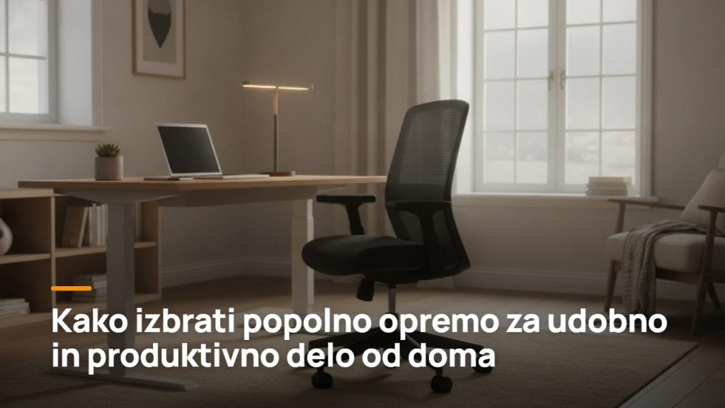 How to choose the perfect equipment for comfortable and productive work from home 4 Modern home office with equipment for work and video production