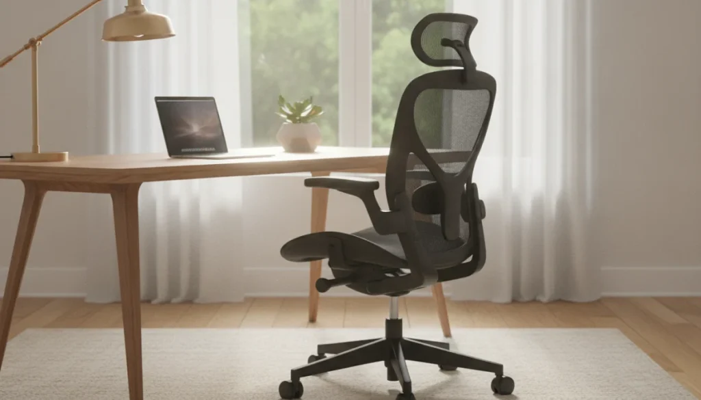 Kako izbrati popoln ergonomski pisarniški stol za domačo pisarno 2 How to choose the perfect ergonomic office chair for your home office