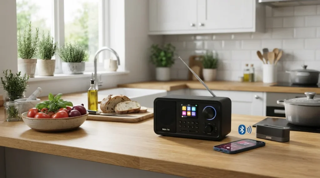 Prenosni Radio FM DAB+ RK5 - Kupite Črn Bluetooth Radio
